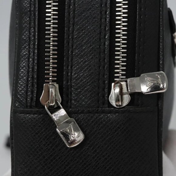 LOUIS VUITTON Taiga Pavel Clutch Bag Ardoise M32902 LV Auth nb211 - Picture 12 of 16